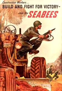 Seabees poster Pacific