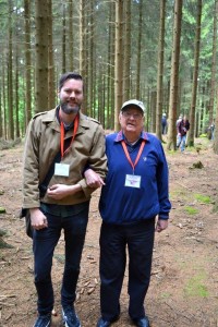 Yuri with 9th Infantry Division veteran Jack Dauner