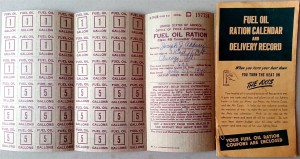 Ration Stamps for Oil