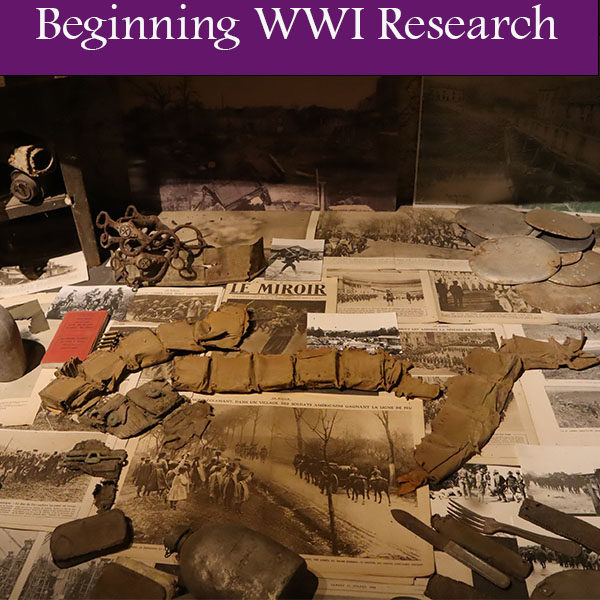 Beginning WWI Research