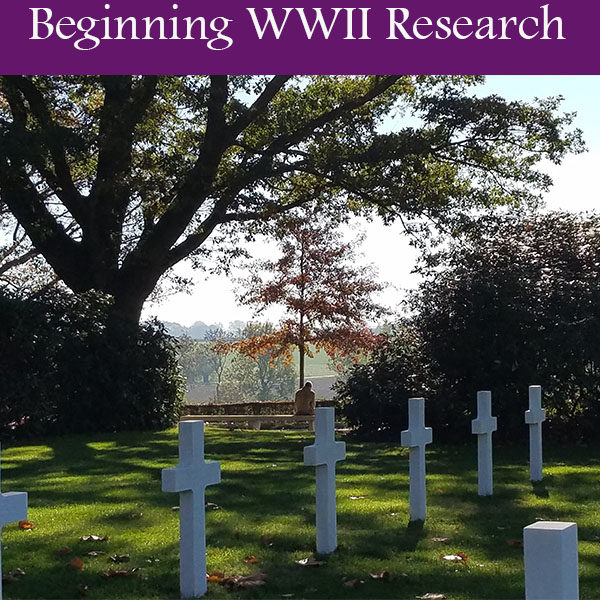 Beginning WWII Research
