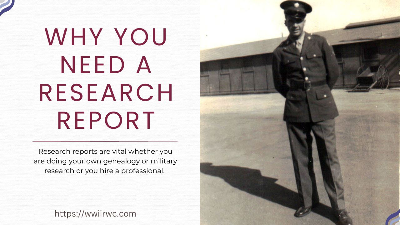 Research Report | WWII Research & Writing Center