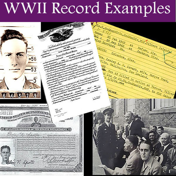 WWII Record Examples